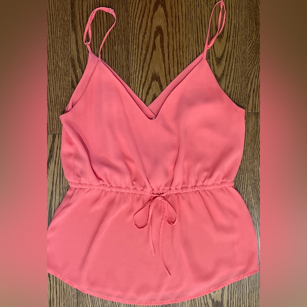 Aritzia Babaton Hot Pink Tank Top